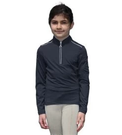 Girls Chestnut Bay SkyCool Shirt Long Sleeve -Equi Gear Shop skycool shirt LS night sky rider CB8000Y chestnut bay 96569.1663624637