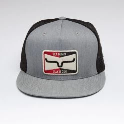 Kimes Ranch Sparky Trucker Hat -Equi Gear Shop sparky trucker hat heather front 842606178895 kimes 80607.1684254174