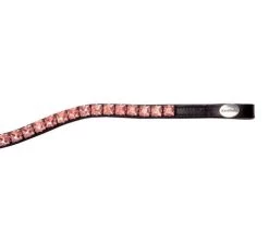 Kavalkade Square Crystal Curved Browband -Equi Gear Shop square rose curved browband black rose hero 202 35 blk kavalkade 55189.1680812686