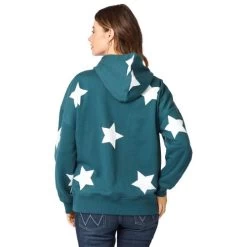 Wrangler Star Hoodie -Equi Gear Shop star hoodie blue back 112321239 wrangler 57000.1663721966
