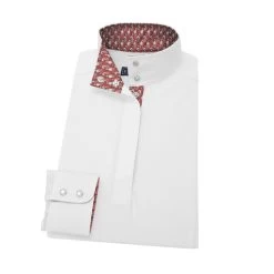 Essex Classics Talent Yarn Shirt Straight Collar -Equi Gear Shop straight collar LS horses coral 24W2 essex 26034.1660258698