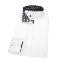 Essex Classics Talent Yarn Shirt Straight Collar -Equi Gear Shop straight collar LS monkeys ESL13W1 essex 73032.1660255453