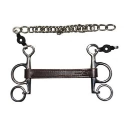 Jump'in Straight Leather Tom Thumb Pelham