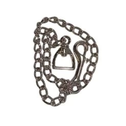 Stud Chains - 24" And 30" -Equi Gear Shop stud chain nickel 30in 196230 partrade 04971.1672253770