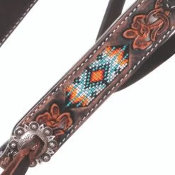 Circle Y Sunset Beaded Filigree Brow Headstall -Equi Gear Shop sunset beaded brow headstall vintage cheek X0216 500V circle y 51087.1569448834