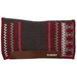 Weaver Leather Synergy Clover Flex Contour Performance Fleece Pad -Equi Gear Shop synergy flex clover fleece charcoal grey taupe 36002 352 weaver 24753.1679506515