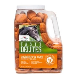 Manna Pro Tasty Delites Horse Treats -Equi Gear Shop tasty delites carrot front 1030405 manna pro 93059.1651441809