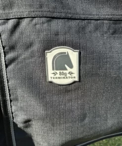 Terminator II Euro Cut Ultralight Blanket 80g -Equi Gear Shop terminator euro 80g black logo kensington 03358.1670369724