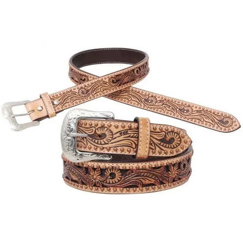 Circle Y Texas Flower Classic Belt 2 Circle Y Texas Flower Classic Belt - Image 2