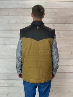 Men's Outback Trading Walker Vest -Equi Gear Shop walker vest brown back outback 36742.1669083941