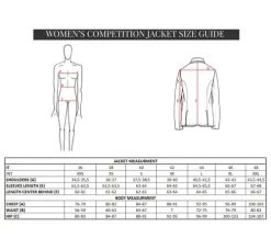 Vestrum Valencia Extra Light Show Jacket -Equi Gear Shop womens jacket size guide vestrum 61456.1649371625