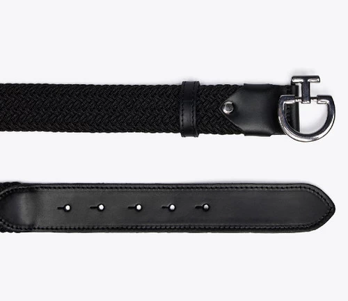 Cavalleria Toscana Woven Fabric Elastic Belt 6 Cavalleria Toscana Woven Fabric Elastic Belt - Image 6