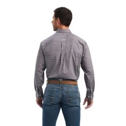 Men's Ariat Wrinkle Free Shirt Long Sleeve -Equi Gear Shop wrinkle free ls eiffel back 10041570 ariat 16437.1659988772