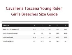 Girls Cavalleria Toscana CT Motif Print Breeches -Equi Gear Shop young rider girl breech size guide cavalleria toscana 86066.1685034715