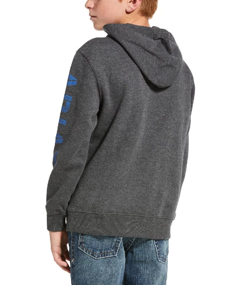 Ariat Youth Classic Logo Hoodie 5 Ariat Youth Classic Logo Hoodie - Image 5