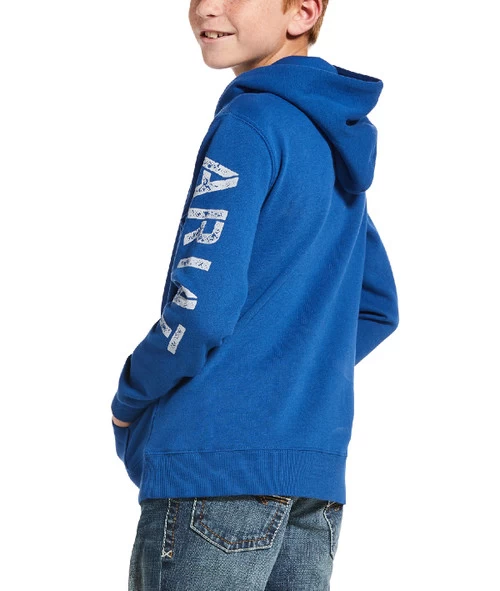 Ariat Youth Classic Logo Hoodie 2 Ariat Youth Classic Logo Hoodie - Image 2